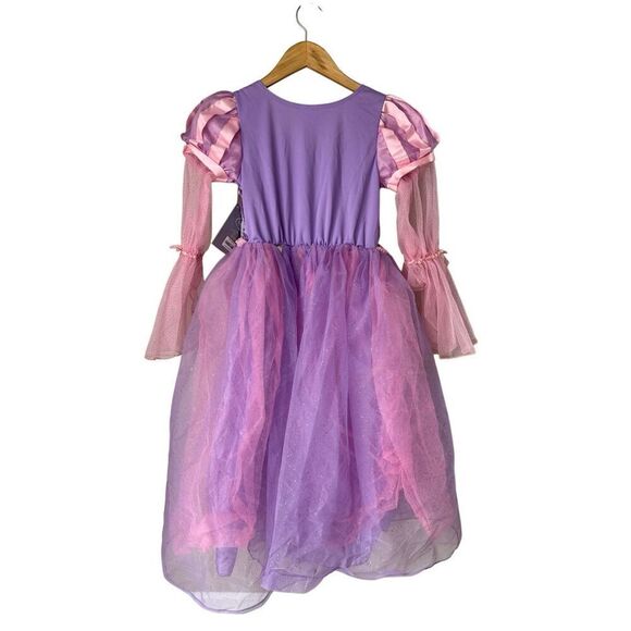 Disney Store Girls Rapunzel Costume Tangled Size 9-10 - Picture 3 of 8
